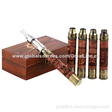 E Fire Wooden Mod Pen Vaporizer with 1,100mAh Battery Capacity Vision Spinner